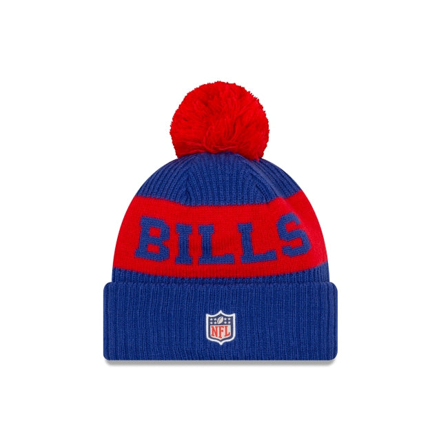 Buffalo Bills Retro Sideline 2020 Knit Hat - Blue/Red