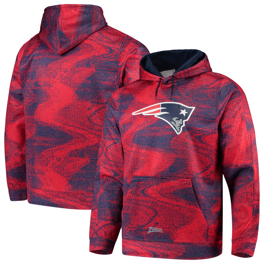 New England Patriots Zubaz Static Pullover Hoodie – Eclectic-Sports